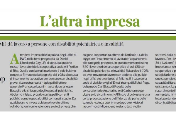 articolo corriere della sera